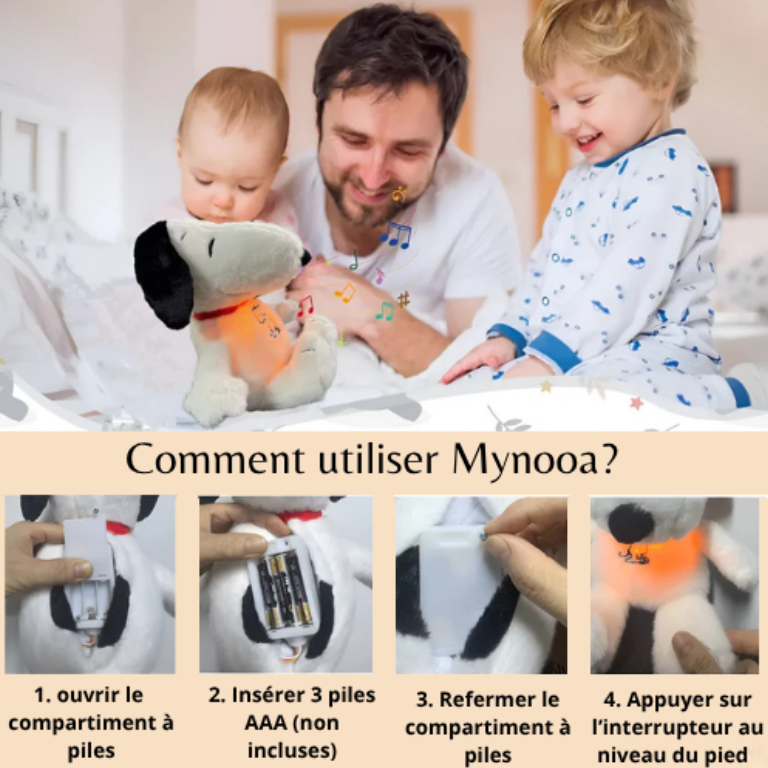 La peluche Mynooa qui respire